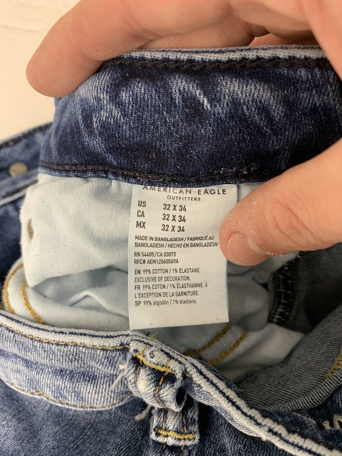 Rustler Jeans Mens Size 31 x 32 Straight Leg Regular... - Depop